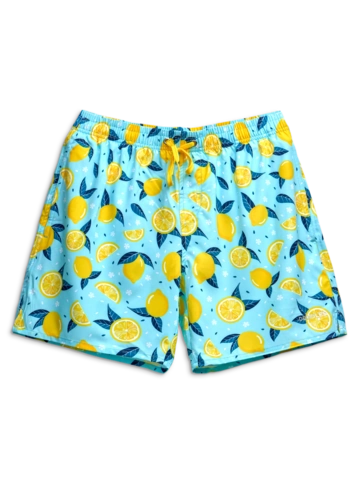 Foto Veselé pánské plavky Letní citrony