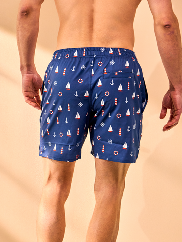 Eredeti és szokatlan ajándékot keres? a megajándékozottat garantáltan meglepi Vidám férfi fürdőruha Tengeri kapitány