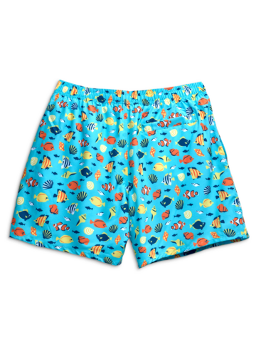 Kedvezmény Vidám férfi fürdőnadrág Tengeri világ