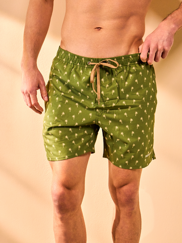 Pre dokonalý a originálny outfit Весели мъжки плувни шорти Палми