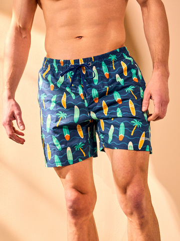 Ausverkauf Lustige Badeshorts für Männer Surfer
