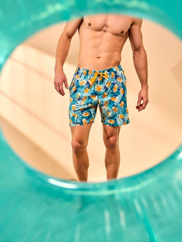 Výpredaj Veselé pánske plavky Tropické pivo