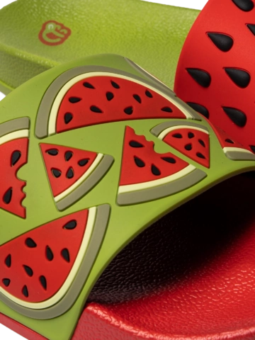 Lifestyle foto Sandales rigolotes Pastèque