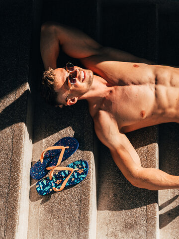 Szerezzen magának örömet ezzel a Dedoles darabbal Vidám flip-flop Tengervilág