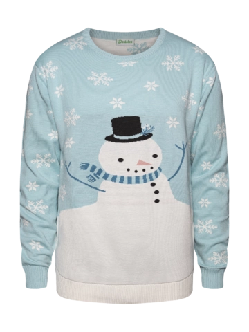 Lifestyle foto Živahni zimski pulover Čas za sneg