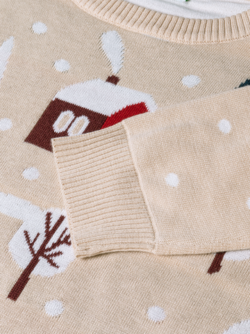 Potešte sa týmto kúskom Dedoles Vrolijke wintertrui Sneeuwland