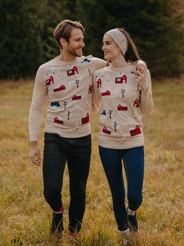 Tip na darček Vrolijke wintertrui Sneeuwland
