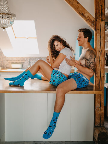 Hľadáte originálny a nezvyčajný darček? Obdarovaného zaručene prekvapí Весели мъжки свободни боксерки Чудовища