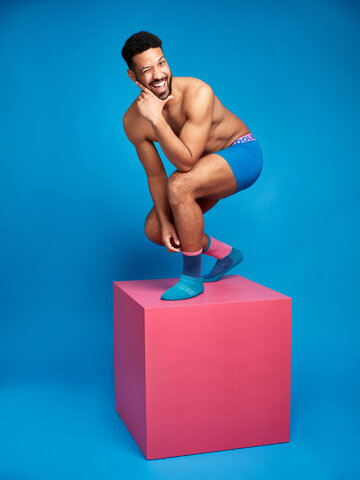 Tip na darček Кралскосини мъжки боксерки