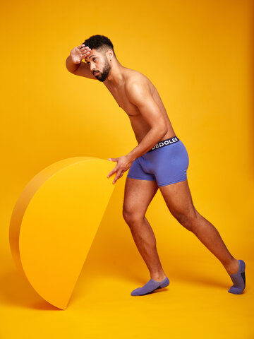 Potešte sa týmto kúskom Dedoles Boxer aderenti da uomo blu iris