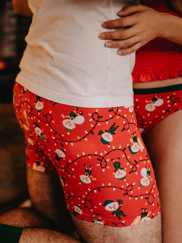 Obrázok produktu Весели мъжки боксерки Елфи