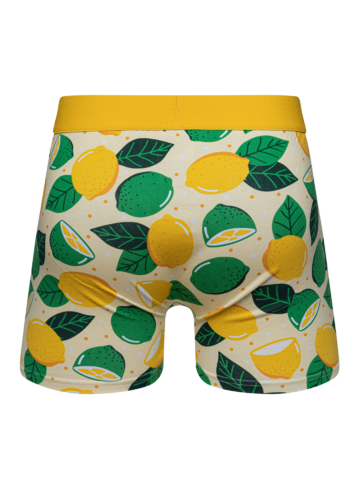 Výnimočný darček od Dedoles Veselé pánske boxerky Limetka a citrón