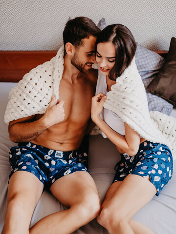 a tökéletes és egyedi ruházathoz Vidám férfi alsónadrág Bárányszámolás