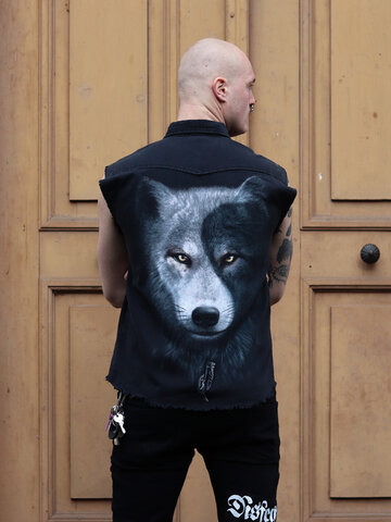 Lifestyle foto Košeľa bez rukávov Vlčí protiklad