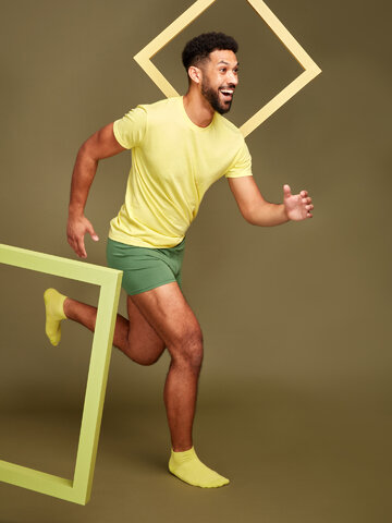 Tip na darček Socquettes citron vert en fibres de bambou