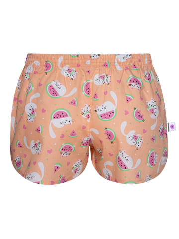 Foto Vidám női alsónadrág Macska dinnyével