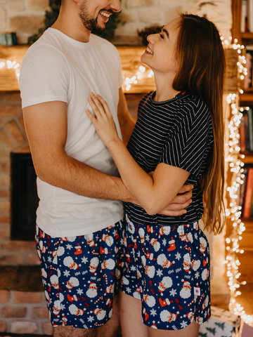 Ajándék tipp Vidám női alsónadrág Télapó