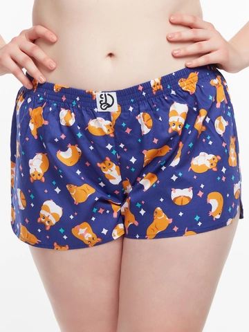 Potešte sa týmto kúskom Dedoles Vrolijke damesboxershorts Hamster