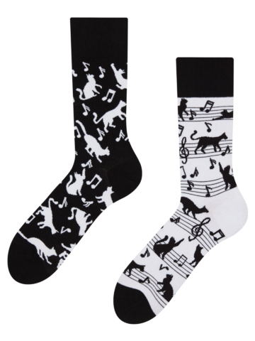 ОТСТЪПКА Подаръчен комплект Котка пианист