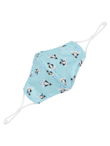 Obrázok produktu Veselé antibakteriálne rúško Štastný tučniak - menšie