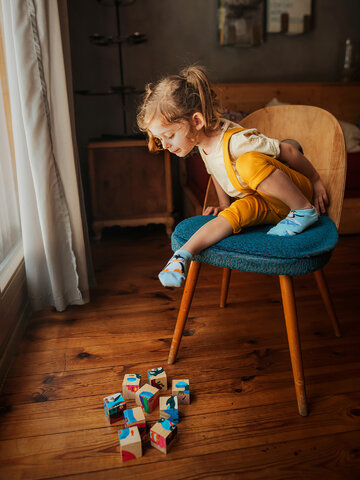 Lifestyle photo Kids' Ankle Socks Happy Penguin