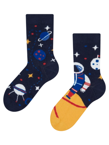 Lifestyle foto Veselé dětské ponožky Astronaut