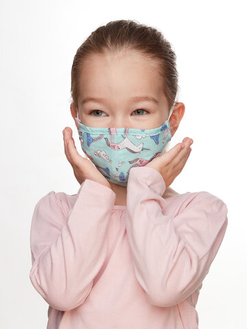 Hľadáte originálny a nezvyčajný darček? Obdarovaného zaručene prekvapí Весела детска маска за лице Еднорог