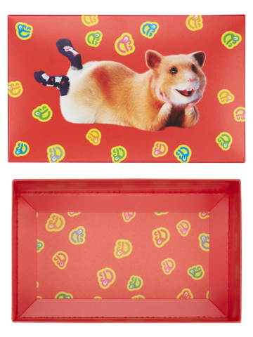 Potešte sa týmto kúskom Dedoles Caixa presente clássica Hamsters Dedoles