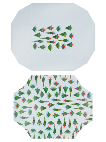 Obrázok produktu Caixa presente clássica Árvore de Natal