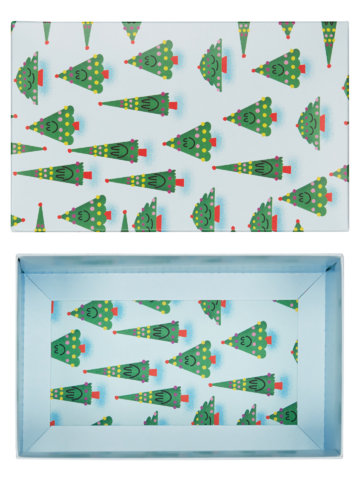 Hľadáte originálny a nezvyčajný darček? Obdarovaného zaručene prekvapí Caixa presente clássica Árvore de Natal