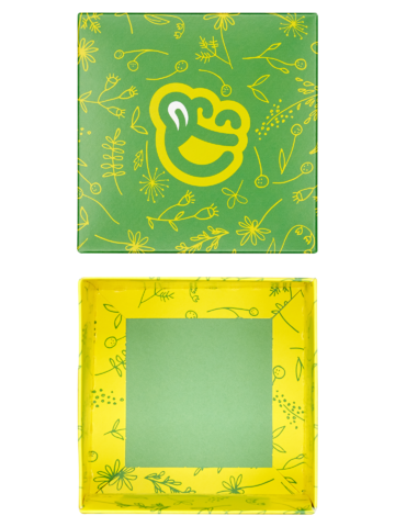 Pre dokonalý a originálny outfit Square Gift Box Spring Flowers