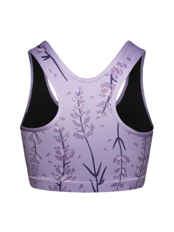 Výpredaj Vrolijke sport-bh Lavendelbloemen