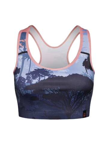 Kiárusítás Vidám sportmelltartó Este a dzsungelben