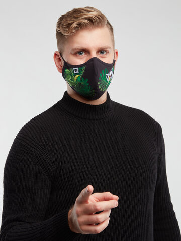 Výpredaj Veselé antibakteriálne rúško Lemur - väčšie