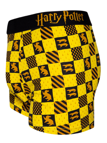 Boxer rigolo pour hommes Harry Potter Poufsouffle Dedoles