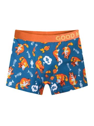 Výpredaj Veselé chlapčenské boxerky Mačky a ryby