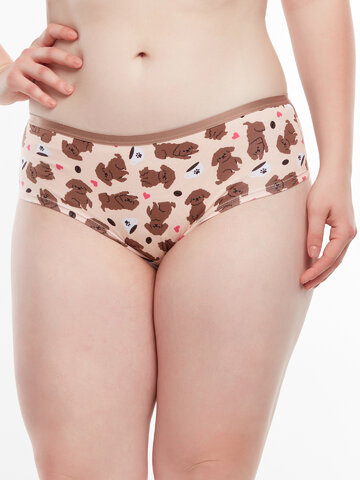 Looking for an original and unusual gift? The gifted person will surely surprise with Women's Hipster Briefs Puppuccino