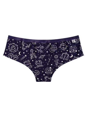 Výnimočný darček od Dedoles Veselé dámske hipster nohavičky Zverokruh