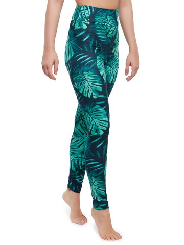 Zľava Leggings Buonumore a vita alta Monstera