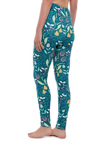 Eredeti ajándék a Dedolestől Vidám magas derékú leggings Az álmok mezője