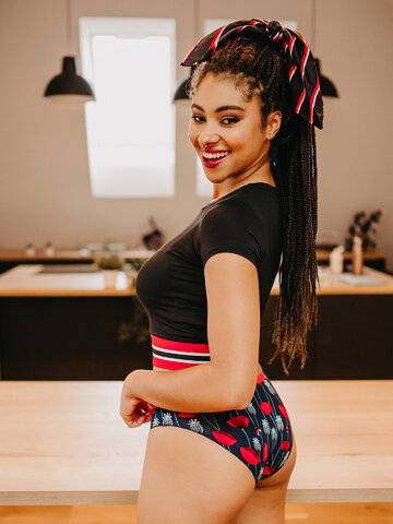 Sale Women's Briefs Ladybugs & Poppy Flowers