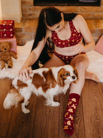 Lifestyle photo Women's Briefs Gingerbread World