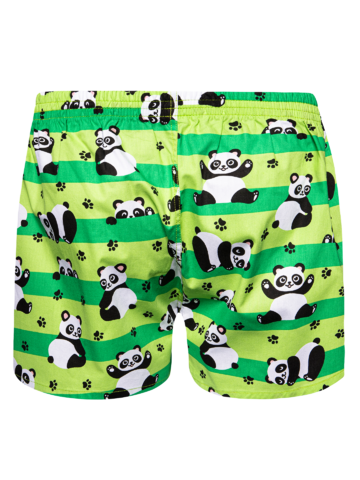 Original gift Men's Boxer Shorts Panda & Stripes