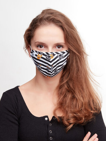 Obrázok produktu Veselé rúško Mačky a pruhy