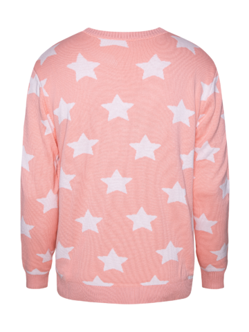 ОТСТЪПКА Весел зимен пуловер Мечка и звезди