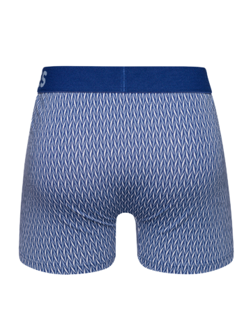 Obrázok produktu Boxer aderenti da uomo stampati blu e grigio