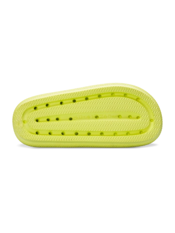 für ein vollkommenes und originelles Outfit Helles Limettengrün Plateausandalen für Frauen