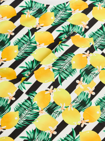 Tip na darček Весела кухненска престилка Лимони и райета