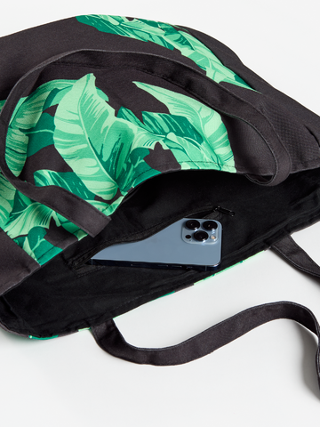 Sale Tote Bag Banana Leaves