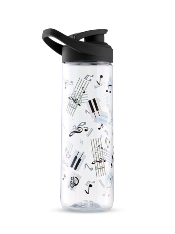 Výprodej Veselá nápojová láhev Klavírní hudba 700 ml